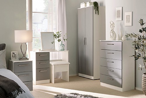 Contrast Bedroom Furniture - 9 Finishes available